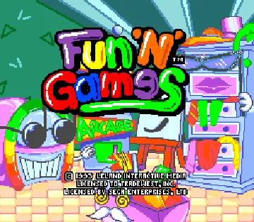 Fun 'n Games (Europe) screen shot title